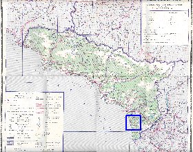 Administrativa mapa de Abecasia