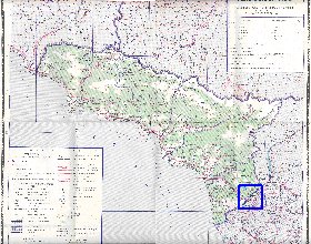 Administrativa mapa de Abecasia