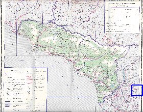 Administrativa mapa de Abecasia