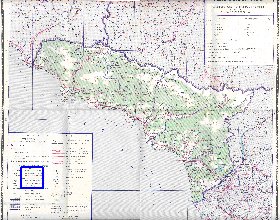 Administrativa mapa de Abecasia