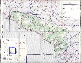 Administrativa mapa de Abecasia