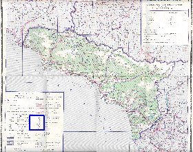 Administrativa mapa de Abecasia