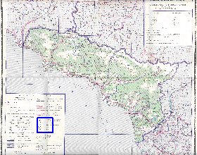 Administrativa mapa de Abecasia