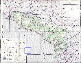 Administrativa mapa de Abecasia