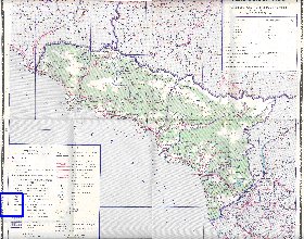 Administrativa mapa de Abecasia