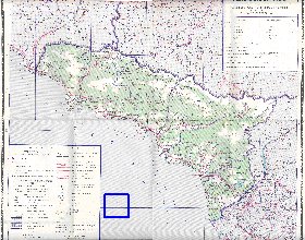 Administrativa mapa de Abecasia