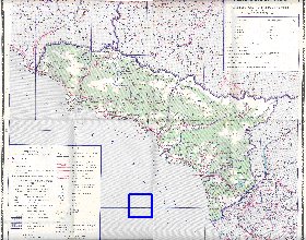 Administrativa mapa de Abecasia