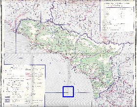 Administrativa mapa de Abecasia