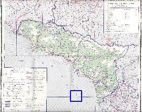 Administrativa mapa de Abecasia