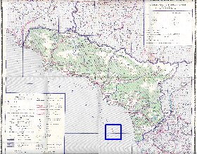 Administrativa mapa de Abecasia