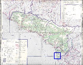 Administrativa mapa de Abecasia