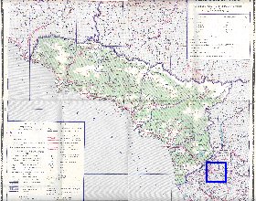 Administrativa mapa de Abecasia