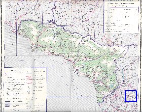 Administrativa mapa de Abecasia