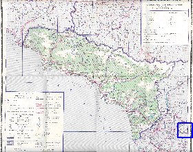 Administrativa mapa de Abecasia