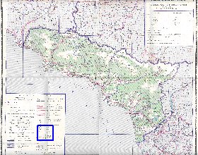 Administrativa mapa de Abecasia