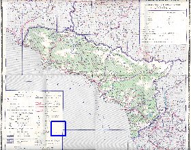 Administrativa mapa de Abecasia