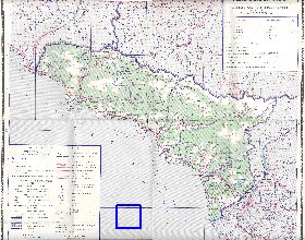 Administrativa mapa de Abecasia