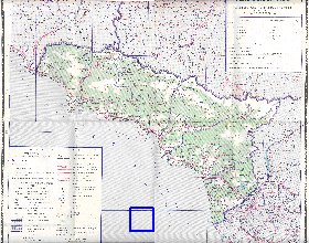 Administrativa mapa de Abecasia