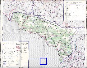 Administrativa mapa de Abecasia