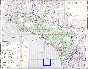 Administrativa mapa de Abecasia