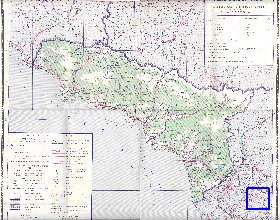 Administrativa mapa de Abecasia