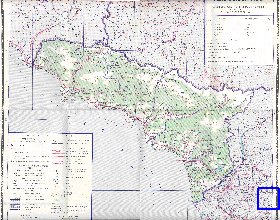 Administrativa mapa de Abecasia