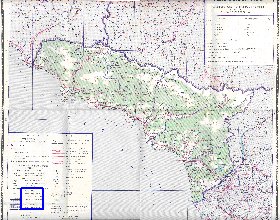 Administrativa mapa de Abecasia