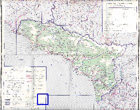 Administrativa mapa de Abecasia