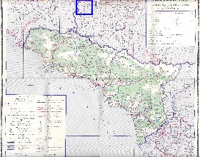 Administrativa mapa de Abecasia