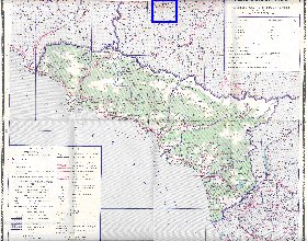 Administrativa mapa de Abecasia