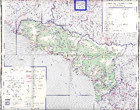 Administrativa mapa de Abecasia