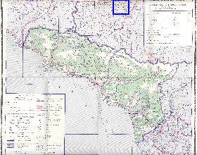 Administrativa mapa de Abecasia