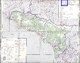 Administrativa mapa de Abecasia