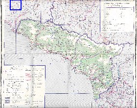 Administrativa mapa de Abecasia