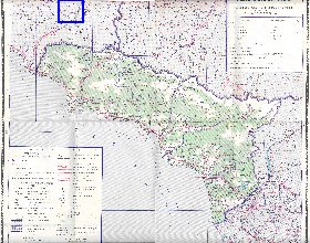 Administrativa mapa de Abecasia