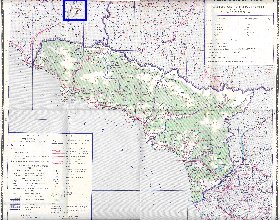 Administrativa mapa de Abecasia