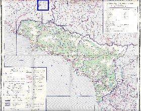 Administrativa mapa de Abecasia