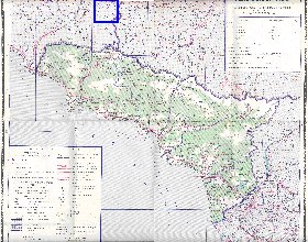 Administrativa mapa de Abecasia