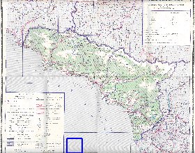 Administrativa mapa de Abecasia