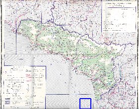 Administrativa mapa de Abecasia