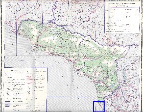 Administrativa mapa de Abecasia