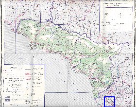 Administrativa mapa de Abecasia