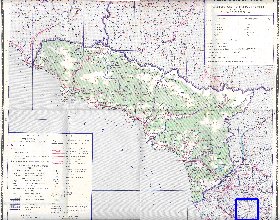 Administrativa mapa de Abecasia