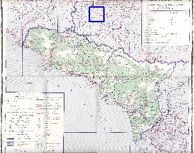 Administrativa mapa de Abecasia