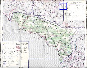 Administrativa mapa de Abecasia