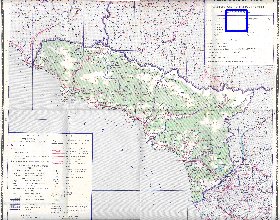 Administrativa mapa de Abecasia