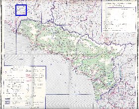 Administrativa mapa de Abecasia