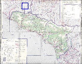 Administrativa mapa de Abecasia