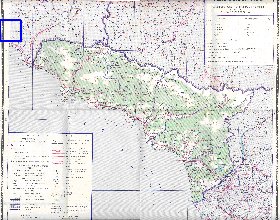 Administrativa mapa de Abecasia