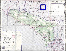 Administrativa mapa de Abecasia